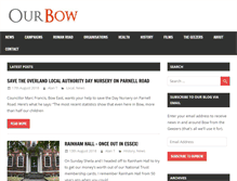 Tablet Screenshot of ourbow.com